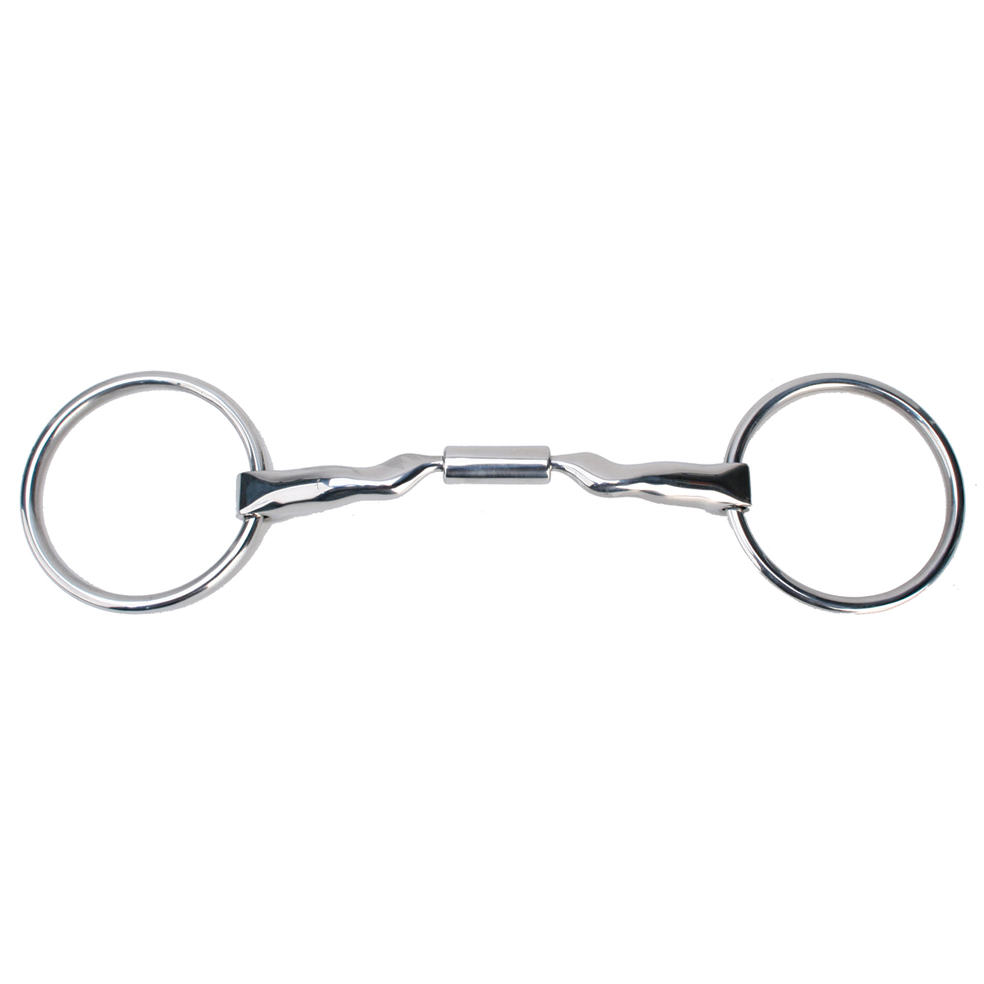 Mors De Filet Loose à 4 Anneaux – Type Snaffle Bit Pour Cheval, Style Sims