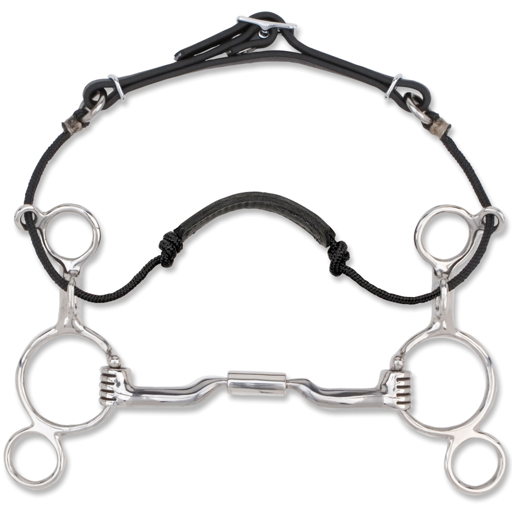 thumbnail image 2 of Draft Horse Bits - O-Ring Snaffle - Loose Ring - Schneiders 2 of 13
